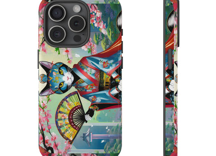 Cyberpunk Geisha Phone Cases