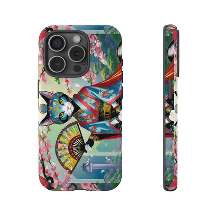 Cyberpunk Geisha Phone Cases
