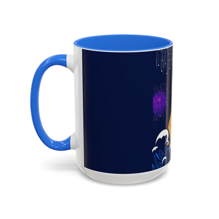 Liberty's Triumph Colorful Mugs – Art Deco Glory & Triumphant Spirit