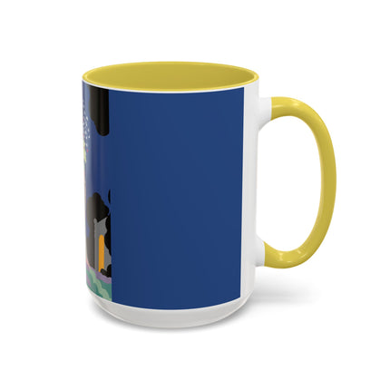 Butterfly Enchantress Colorful Mugs – Ethereal Art Deco Magic & Transformation