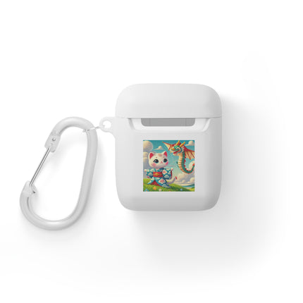 Geisha Kitten and the Dragon Kite AirPods and AirPods Pro Case