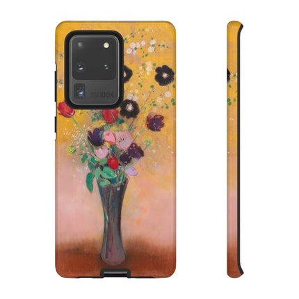 Vase of Flowers by Odilon Redon Phone Cases