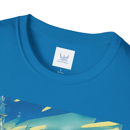 Cyberpunk Frog Softstyle T-Shirt