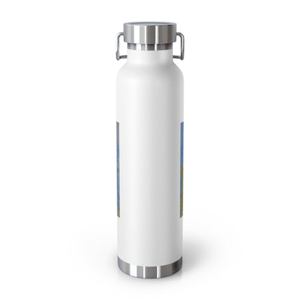 The Bedroom by Vincent van Gogh Copper Vacuum Insulated Bottle, 22oz