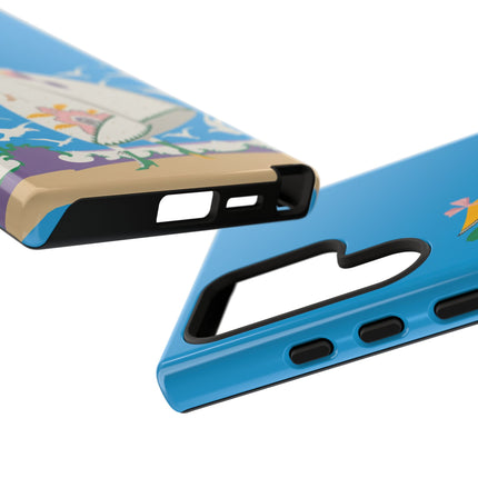 Seaside Wanderer Phone Case – Whimsical Charm & Coastal Delight