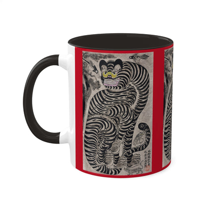 Talismanic Tiger Colorful Mugs, 11oz