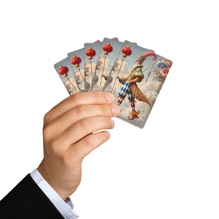 The Ornamental Jester Playing Cards