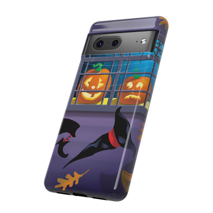 Whimsical Halloween Mischief Phone Cases