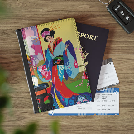 A Timeless Journey by Umberto Brunelleschi Passport Cover