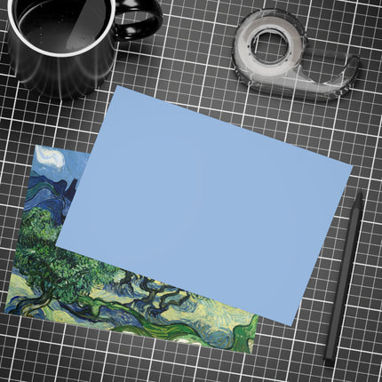 Olive Trees by Vincent Van Gogh Postcards (envelopes included) - Bundles of 10, 30, 50 Pieces