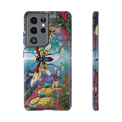Neon Swarm Phone Cases