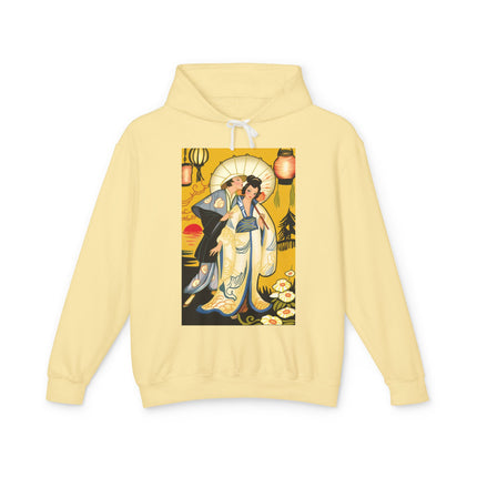 Golden Embrace Couple Hoodie
