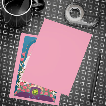 August & Peridot (from the Gem Series) by Sofia Chiostri (envelopes included) - Bundles of 10, 30, 50 Pieces