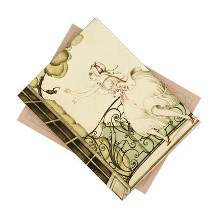 Sur talons rouges (On Red Heels) pl 02 by Gerda Wegener Ceramic Tile