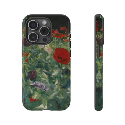 Poppies (A Study of Poppies for Carnation, Lily, Lily, Rose) by John Singer Sargent Phone Cases