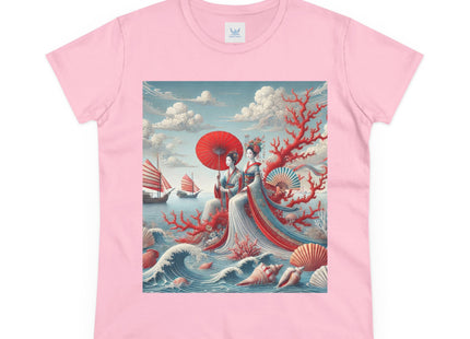 Ladies by the Quiet Sea Cotton Tee