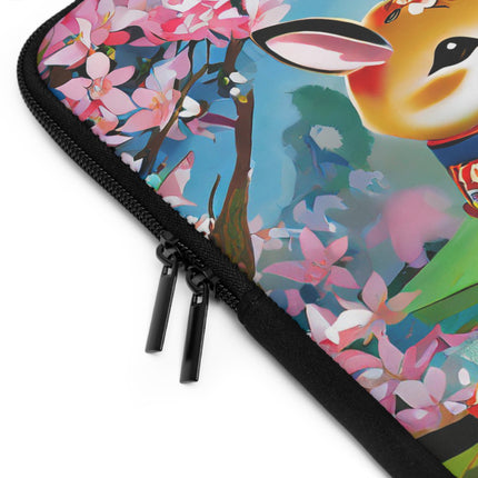 Fairy Animals Writing Wishes Laptop Sleeve