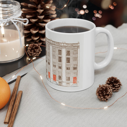 Amsterdam Canal Houses by Johan Teyler Ceramic Mug 11oz