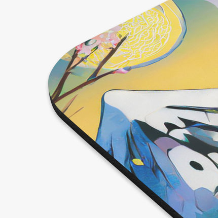 Cute Panda Mouse Pad, Rectangle