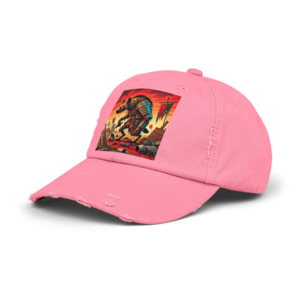 The Cunning Scavenger Unisex Distressed Cap