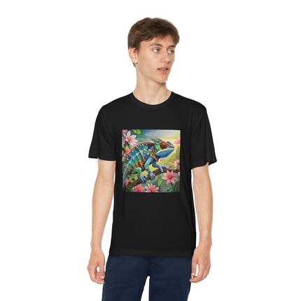 Camouflage Chameleon Youth Competitor Tee