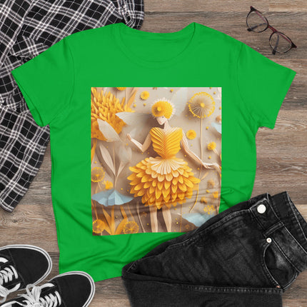 Dandelion Fairy Women's Midweight Cotton Tee