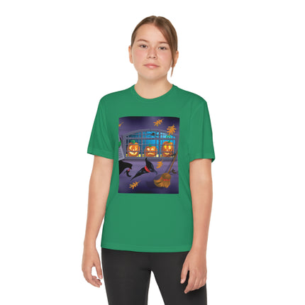 Whimsical Halloween Mischief Youth Competitor Tee