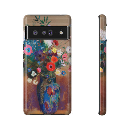 Bouquet of Flowers by Odilon Redon Phone Cases