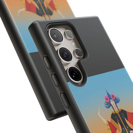 Colorful Dancer Phone Case – Vibrant Grace & Cultural Elegance