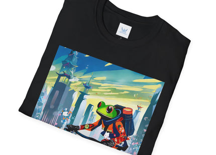 Cyberpunk Frog Softstyle T-Shirt