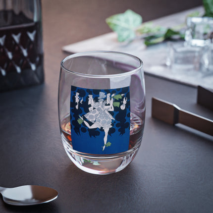 Where is my boy tonight by Ralph Barton Whiskey Glass