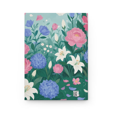 💎🌸 The Ladies Of The Garden Dressing Table Hardcover Journal – Art Deco Floral Elegance