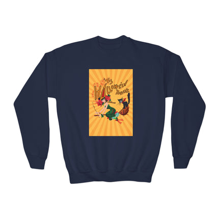 The Bewitching Ride Youth Crewneck Sweatshirt