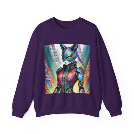 Cyberpunk Chic Unisex Heavy Blend™ Crewneck Sweatshirt