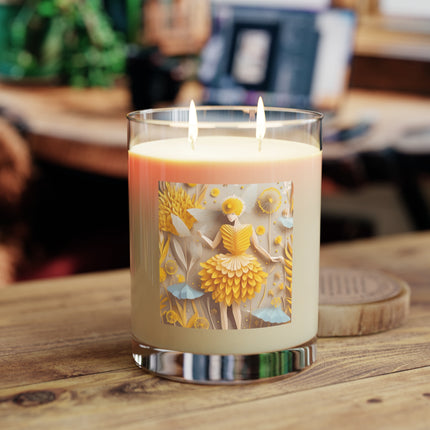 Dandelion Fairy Scented Candle - Full Glass, 11oz - The White Tea & Fig, The Lavender & Sage, and The Ocean Mist & Moss