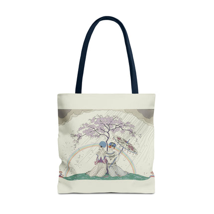 L’Arc-en-Ciel by George Barbier Tote Bag