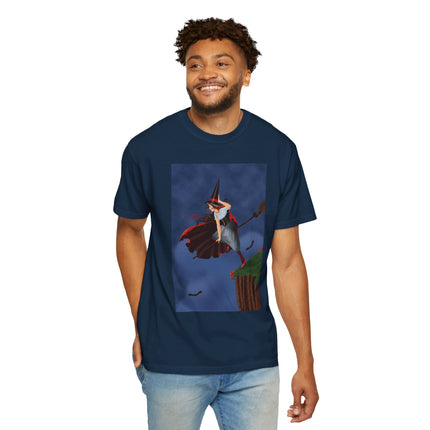 The Enchanted Witch Unisex Garment-Dyed T-shirt