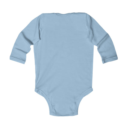 Baby Sailor Adventure Baby Long Sleeve Bodysuit – Cozy Vintage Ocean Voyage Design