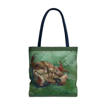 Crab on its Back by Vincent Van Gogh Tote Bag (AOP)