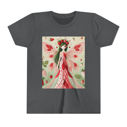 Strawberry Fairy Delight Youth Short Sleeve Tee