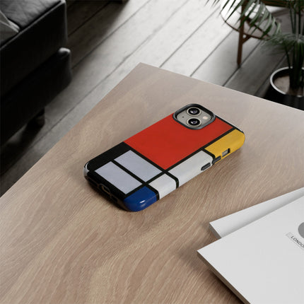 Composition with Red, Yellow, Blue, and Black by Piet Mondrian Phone Cases