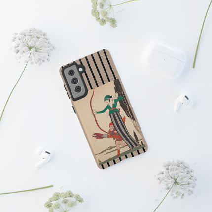 L'Arc Rouge by George Barbier Phone Cases