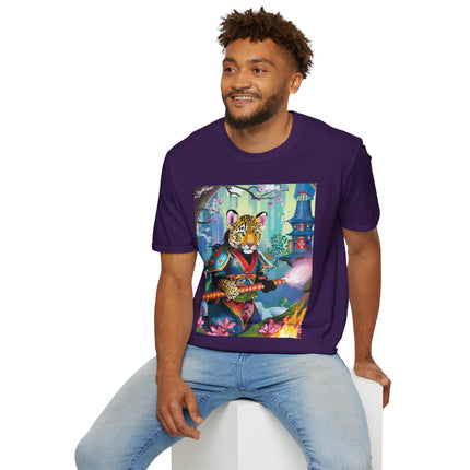 Cyberpunk Leopard Softstyle T-Shirt