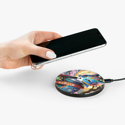 Cyberpunk Samurai Wireless Charger