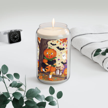 🎃🐈‍⬛ The Pumpkin Child’s Halloween Parade Scented Soy Candle – Whimsical Storybook Charm