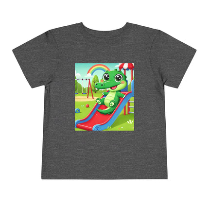 Playground Crocodile Joy Toddler Short Sleeve Tee