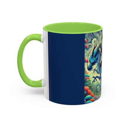 Mystic Guardian of the Sky Light Colorful Mugs (11oz, 15oz)