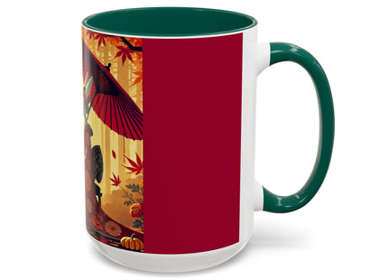 Theatrical Harvest Rabbit Colorful Mugs (11oz, 15oz)