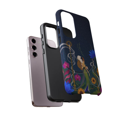 🌙🕯️ The Lady Of The Midnight Garden Phone Case – Art Deco Nocturne
