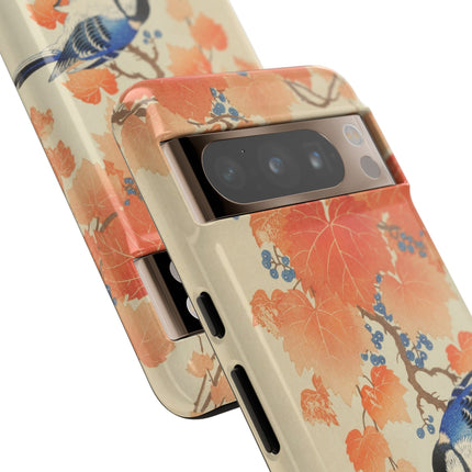 Japanese Bird and Branch by Ohara Koson Phone Cases